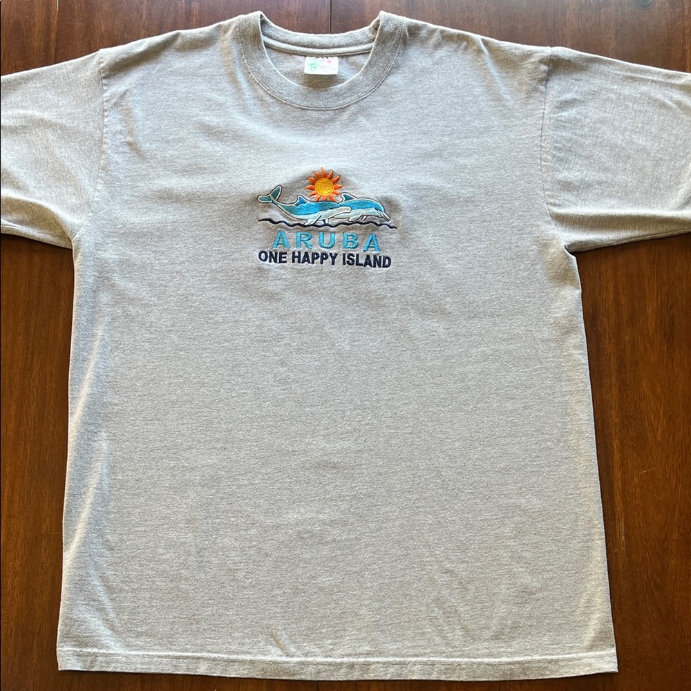 VTG Aruba - One Happy Island Tee Size XL